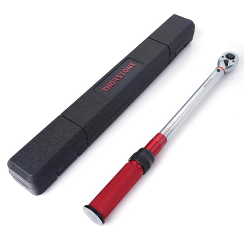 Thorstone 3/8" Drive Click Torque Wrench, 10-80 ft.-lb. / 13.6~108.5 Nm, 72-Tooth Gear